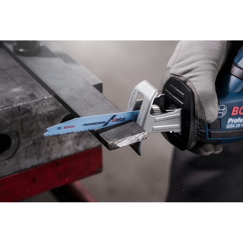 Bosch 2608654402 S123XF Saber Saw Blade for Progressor Metal, 150mm