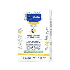 Mustela Jabón Nutriprotector Cold Cream en barra, 100g