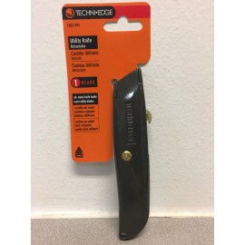 Techni Edge TE03-991 Retractable Knife Gray with 1 blade