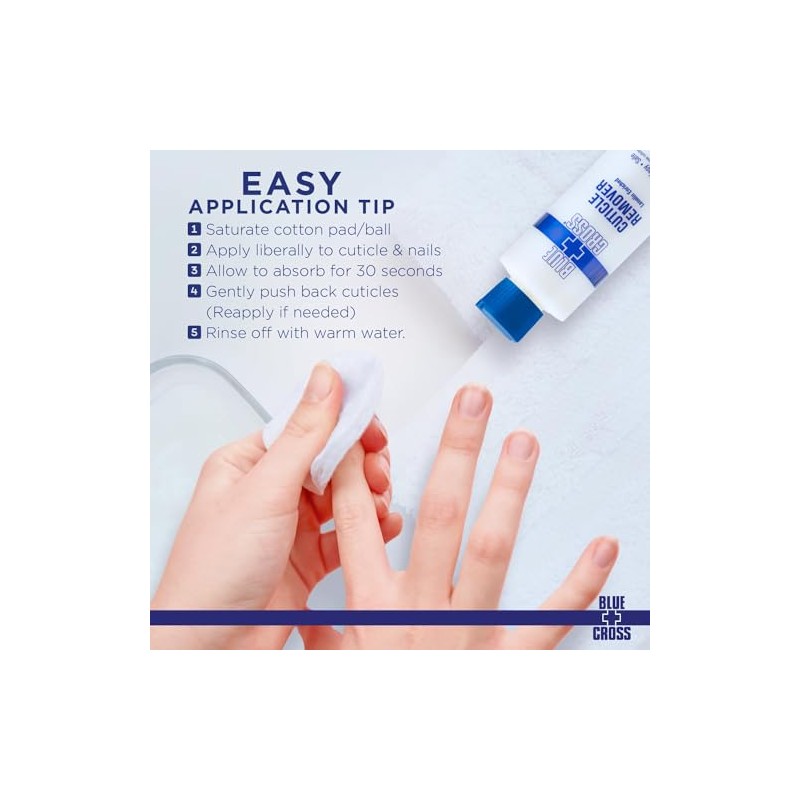 BLUE CROSS Cuticle Remover 32oz by Blue Cross