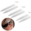 AOLVO Stainless Steel Collar Stiffeners (No Magnets included), Collar Stays