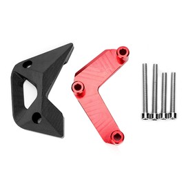 CNC Aluminum Alloy Engine Stator Cover Crash Pad Protective Fit for Kawasaki Z1000 11-17(Red)