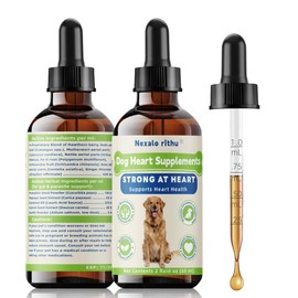 Young Heart for Dogs, DogHeart Support Drops with Hawthorn & Motherwort, Fast-Absorbing Liquid Supplement for Heart & Circulation Support, Daily Cardiovascular Wellness & Vitality, 2 fl oz / 60 mL