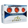 LEZAX ASBA-7759 Air STRAIT Golf Balls, Matte Color Balls, Pack
