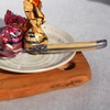 Lagulore ABS Handle, Teaspoon, Made in France, NERON, Blonde Marble