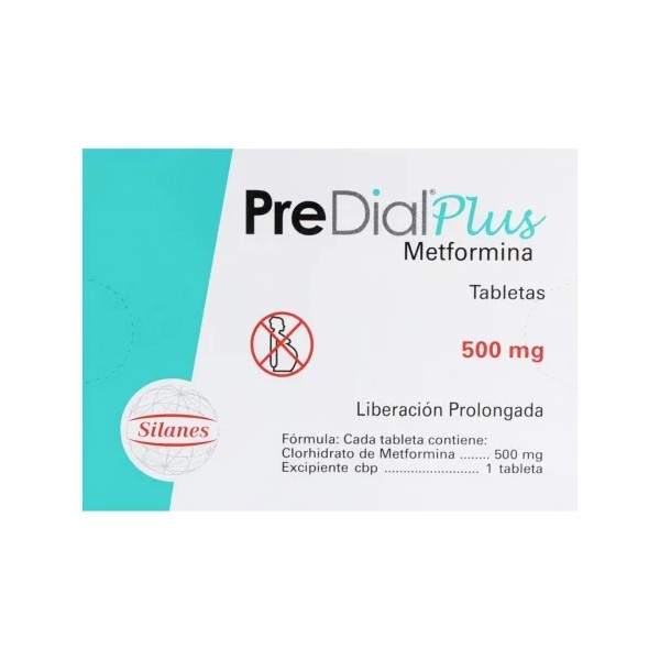 Pre Dial Plus 500 Mg Con 30 Tabletas