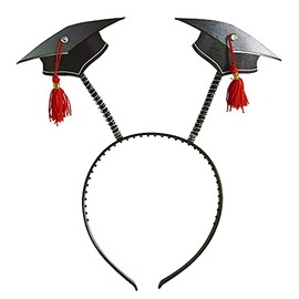 Widmann S.R.L. Akademiker Hair Band with Mortar Board ? Great Accessory For A Graduation, Student or Carnival