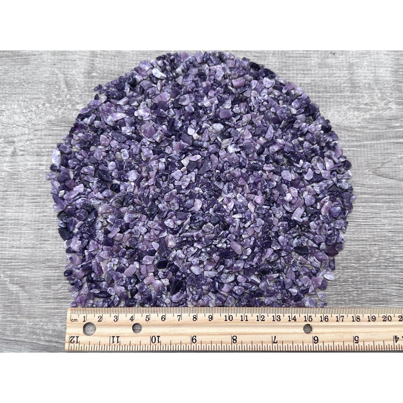 Lepidolite Chips – Natural Mini Lepidolite Stones, Crushed Undrilled Lepidolite,