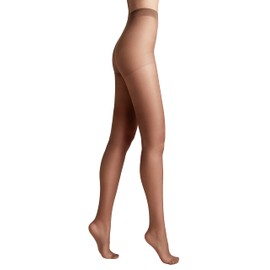 Conte elegant Matte Women's Tights with Silk Effect - Nuance 40 Denier - Reinforced Tights Women's Tights Extremely Elastic - Colour Natural Size 4