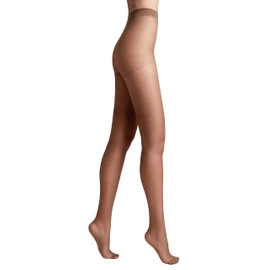 Conte elegant Matte Women's Tights with Silk Effect - Nuance 40 Denier - Reinforced Tights Women's Tights Extremely Elastic - Colour Natural Size 4