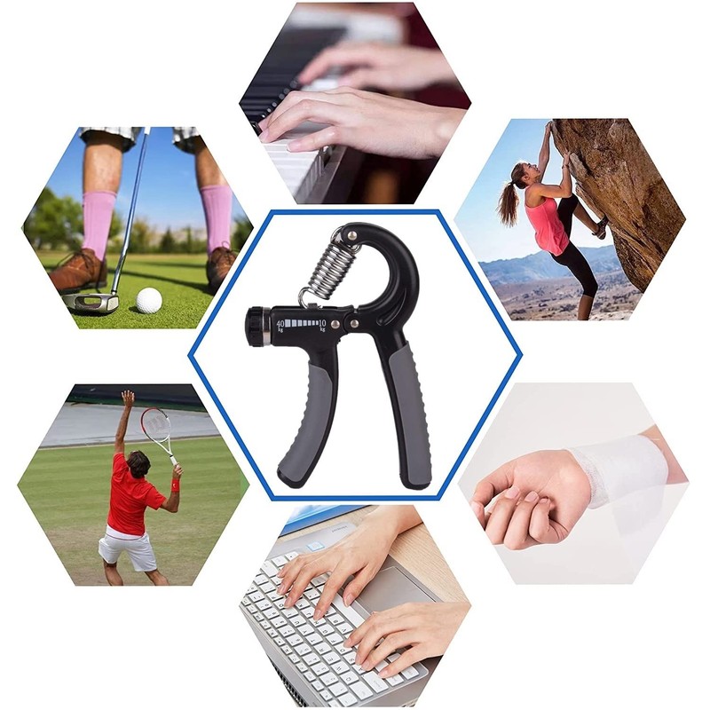 NIRVA WITH DEVICE OF WOMEN PICTURE Adjustable Hand Grip Exerciser