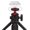 Desktop Camera Tripod with Non Slip Silicone Pad Multifunctional 1/4in