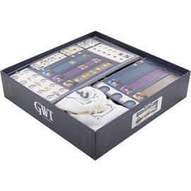 Feldherr Organiser Compatible with Great Western Trail Second Edition - Basic Game Box