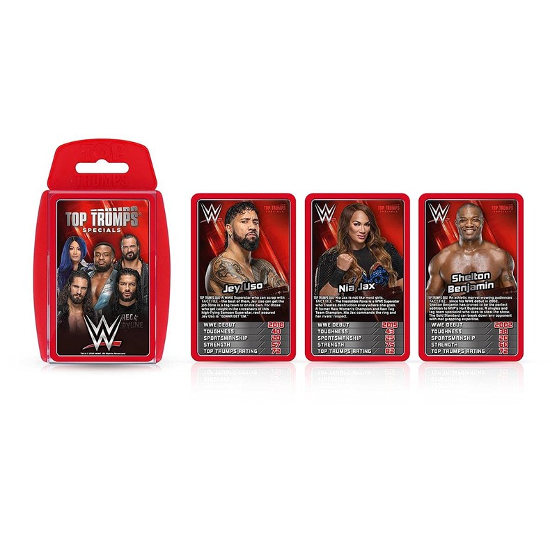 WWE Top Trumps Specials Card Game Volume 2