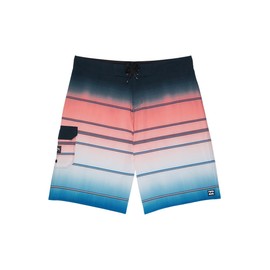 Billabong Boy's All Day Stripe Pro Boardshorts (Big Kids) Red/White/Blue 27 (14 Big Kid)