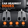Car Headrest Hooks for Bags and Everyday Storage – Easy-Install