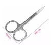 Modalan Tijeras De Acero Inoxidable Manicura / Cejas/ (3 Piezas)