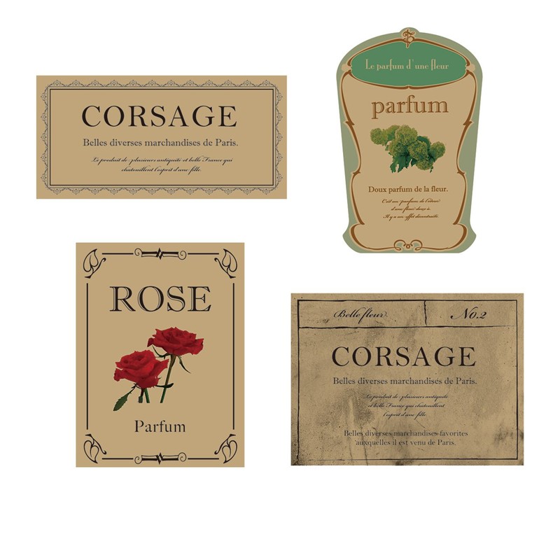 Sanwa Supply LB-IJRF01 Label Paper, Craft Labels, Free Cut