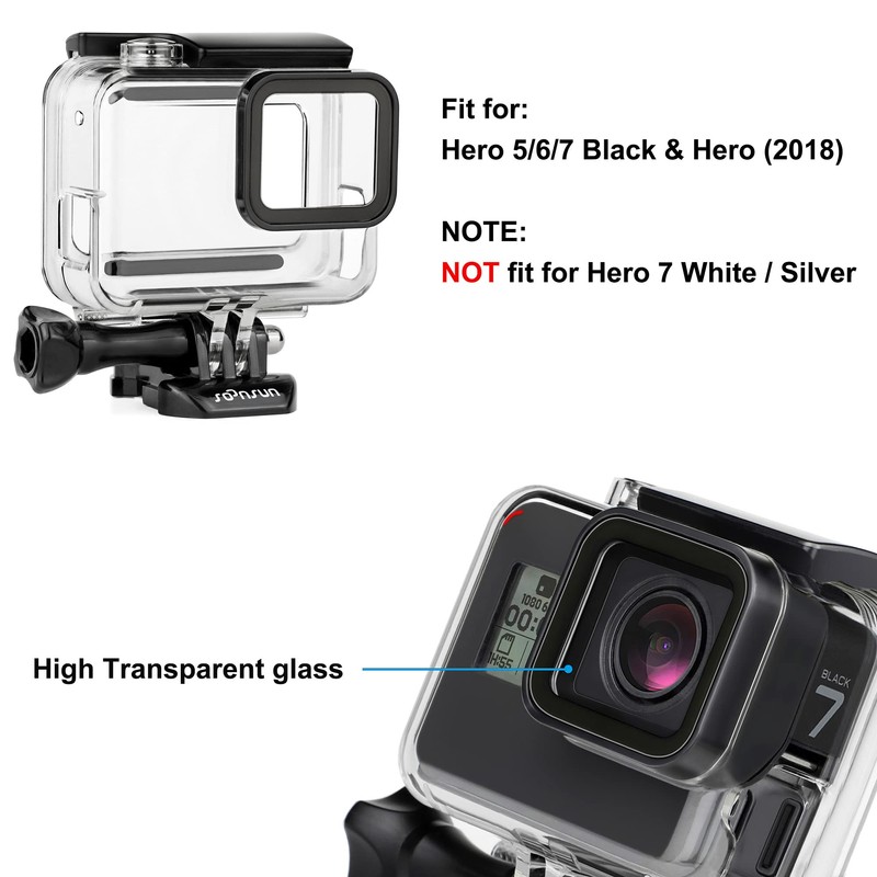 SOONSUN Side Open Skeleton Protective Housing Case for GoPro Hero