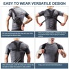 Nanet Posture Corrector Posture support Brace Adjustable Straight Strap for
