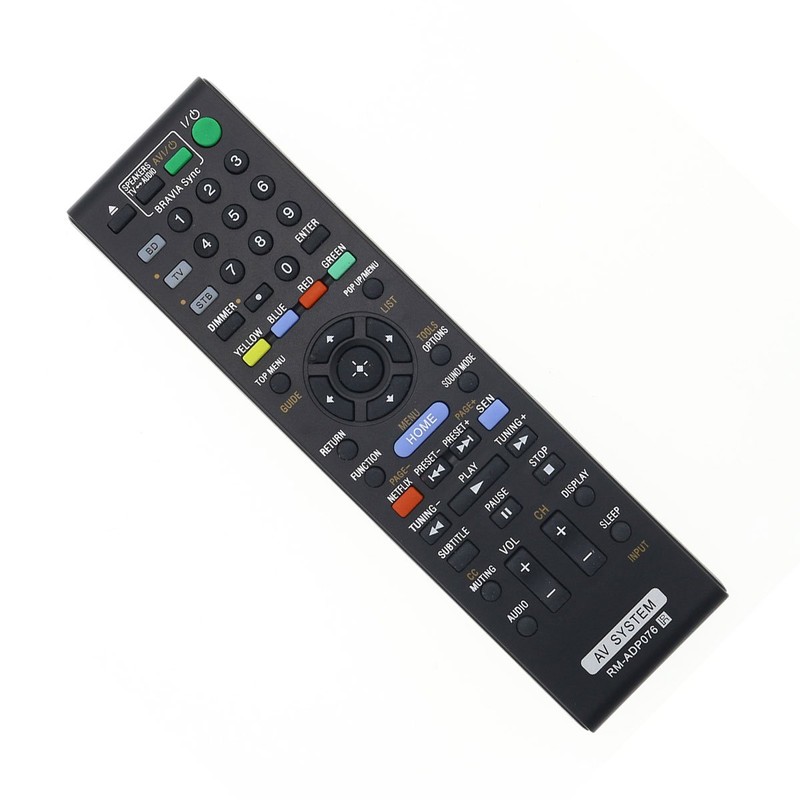 Aurabeam Replacement Remote Control Compatible with Sony BDV-E380 Receiver/Stereo System