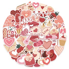YSJCHEBS 116 romantic stickers, creative graffiti stickers, cute stickers, can be used to decorate luggage, scooters and guitars