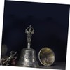 Alipis 1Pc Brass Vajra Bell Five Strand Tibetan Hand Bell