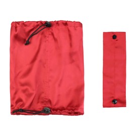 2 Pack Satin Dog Snood Ear Protection Wrap Cocker Spaniel Afghan Hound Snood for Keeping Fur Smooth and Shiny