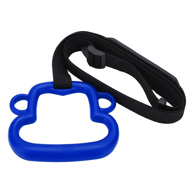 1Pair Children Gymnastic Rings with Adjustable Straps Kids Exercise Pull