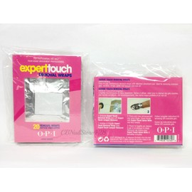 OPI Gel Color-  Expert Touch Removal Wrap - Set of 2 Packs (40 Wraps)