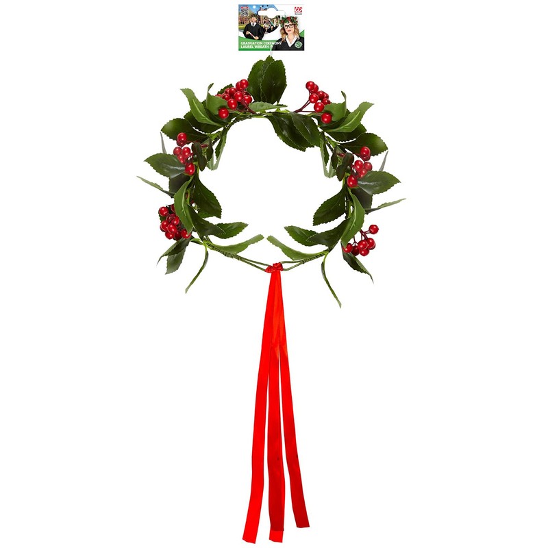 Widmann 68589 - Headpiece Laurel Wreath Graduation, Greek Goddess, Roman