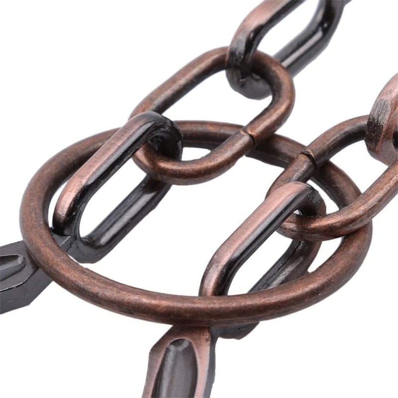 Metal Brain Teaser Puzzle Ring, Horseshoe Cast Puzzle Game, IQ