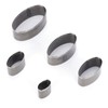 5Pcs Leather Punch Die Set Cutter Hollow Oval Cutting Mold