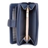 Julia Buxton Heiress Checkbook Wallet Navy