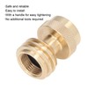 Propane Tank Adapter Small Brass Propane Refill Valve Gas Tank
