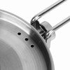 Camping Pot 304 Stainless Steel Portable Camping Kettle with Foldable