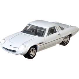 Hot Wheels Jay LENO's Garage Car Model 1968 Mazda Cosmo Sport - Die Cast Scale 1:64 - Length 7 cm - JBL66 - Pop Culture Series