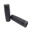 22mm /24mm Length 125mm Non-Piercing End Handlebar Grip Waffle Sole