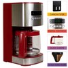 Kenmore 40707 12 Cup Programmable Coffee Maker in Red