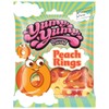 Yumy Yumy Peach Rings Gummy Candy 5 ounce (Pack of