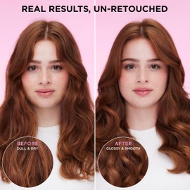 L'Oreal Paris Glossing Sulfate Free Shampoo with Glycolic Acid, Hair Care for Lasting Shine and Smoothness for Dull, Dry Hair, EverPure, 6.8 Fl Oz