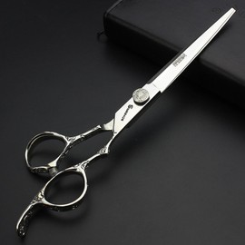 Professional Hair Dressing 6/7 Inch Straight Cutting Scissors (7 Inch Flat)