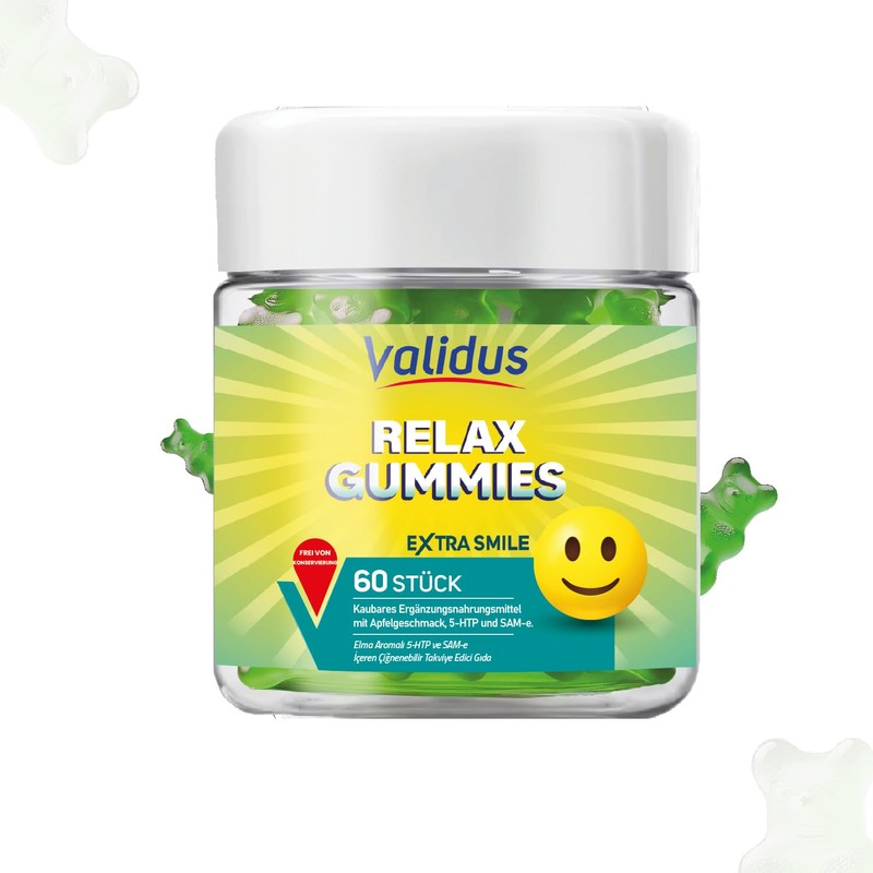 Validus 5-HTP 200 mg + Sam-e 25 mg 60 Gummies