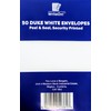 50 Duke White Envelopes, 80gsm - Peel & Seal -