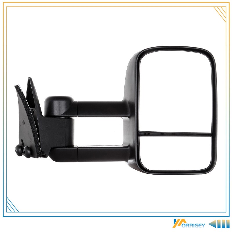 ORRIGEY Towing Side Mirrors Manual Telescoping For 1988-98 Chevy/GMC C/K