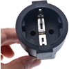 Toptekits CEE7/7 European Schuko Male to Female Extension Power Cords,