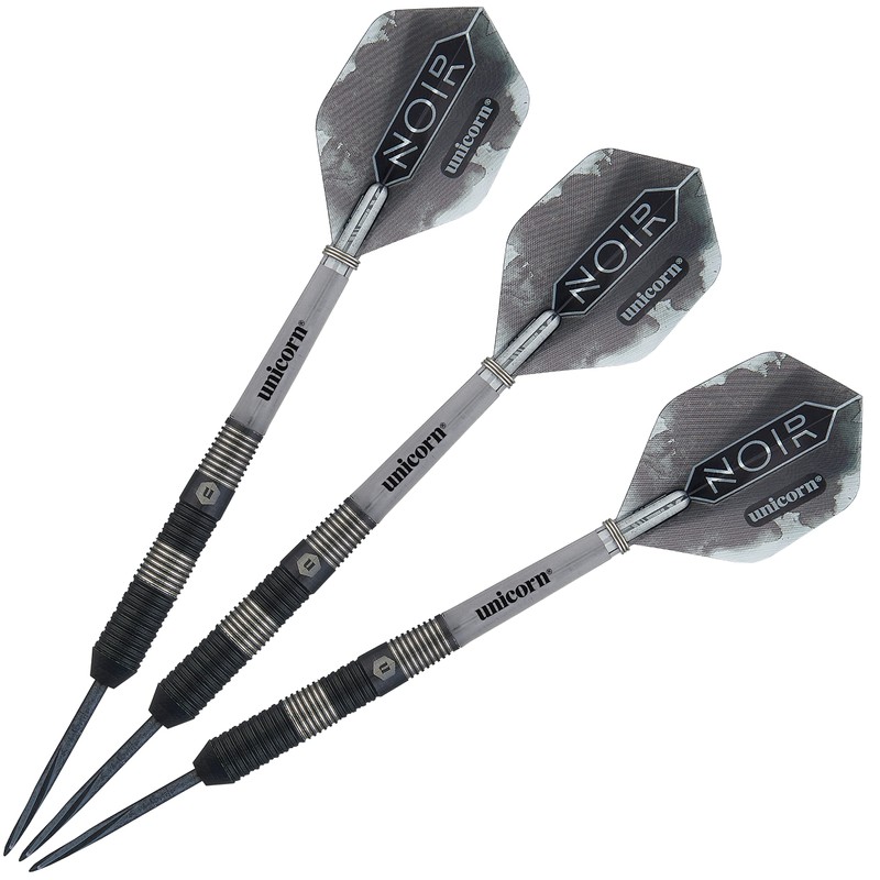 Unicorn Steel Tip Darts Set | Noir Style 3 |