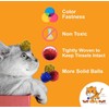 Tuff Kitty Puff Pack of 6 Standard 1.5 Inch Sparkle