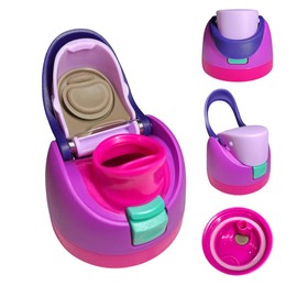 YJKRUJSE Replacement Cap for Owala Freesip, One Button Water Bottle Top Lid Compatible with Owala Cup 16oz 24oz 32oz 40oz, No Leakage Replacement Accessory for Owala Free Sip