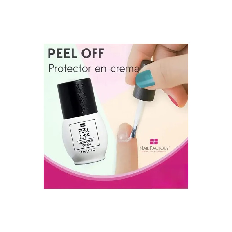Peel Off Crema Protectora Para Cuticula , Nail Factory